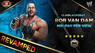 5SG Character Preview: Rob Van Dam "Mr. Pay Per View" REVAMPED Gameplay / WWE Champions