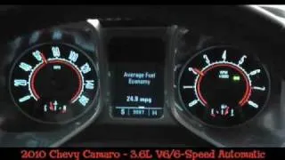 2010 Chevy Camaro 3.6L V6 0-60 MPH