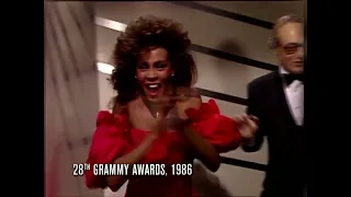 Whitney Houston Receiving Her 1986 Grammy (HD)