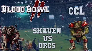 Blood Bowl 2 - Skaven (the Sage) vs Orcs - CCL G16