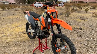 2021 KTM 500 EXCF LA BARSTOW TO VEGAS DUAL SPORT DREAM MACHINE