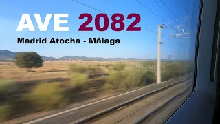 AVE S103 (Velaro E) full ride Madrid - Málaga | AVE 2082