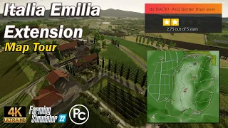 Italia Emilia Extension FS22 | Map Review | Farming Simulator 22