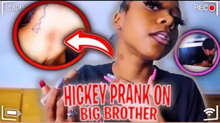 Hickey Prank On My Brother 💋( He threw my phone out the window !!!)