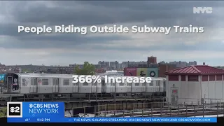 NYC to launch PSAs to prevent people from subway surfing