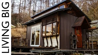 Majestic Off-Grid Cabin In The Japanese Mountains