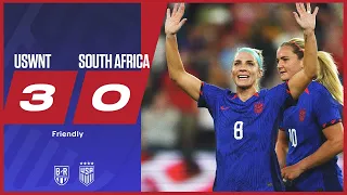 USA win in Julie Ertz's final game 🙌 | USWNT 3-0 South Africa | Official Highlights