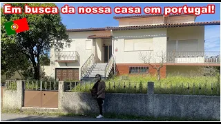 CASA ABANDONADA PARA COMPRAR EM PORTUGAL🇵🇹/ Essa e linda 😍/ Em busca da nossa casa própria🙏🏽