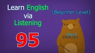 Learn English via Listening Beginner Level | Lesson 95 | A Wedding