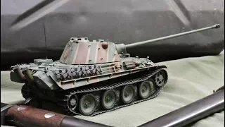1/35th scale panther ausf.f tank with kwk42 L/100 gun