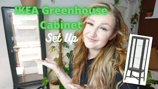 IKEA GREENHOUSE CABINET 🪴| Fabrikör Set Up | Ausstattung und Einrichtung ✨