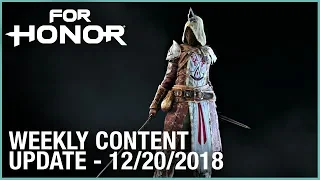 For Honor: Week 12/20/2018 | Weekly Content Update | Ubisoft [NA]