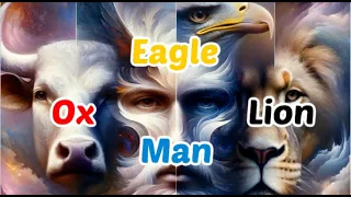 Man, Ox, Eagle, Lion (awesome)