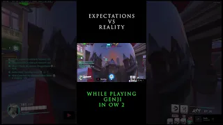 Expectation Vs Reality in OW 2 #shorts  #overwatch2