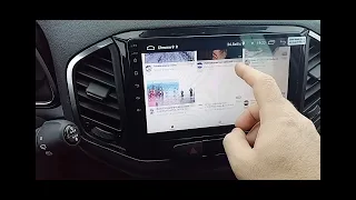 Установка автомагнитолы Srnubi Android 9.0 на Lada XRAY