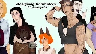 ✰Tips on Character Design + Voiceover!✰ | OC SPEEDPAINT