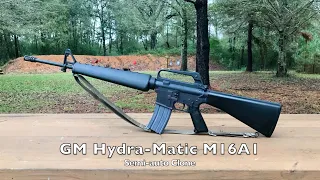 Shooting a GM HYDRA-MATIC M16A1 semi-automatic clone