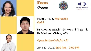 iFocus Online#213, Retina#65, Open Quiz by Apoorva Ayachit, Koushik Tripathy, Divakant Mishra, YOSI