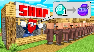 ICH ERÖFFNE einen 1 DIAMANTEN SHOP! - Minecraft Freunde 2