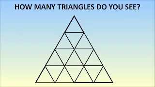 How Many Triangles Are There? Learn The Formula For Any Size!