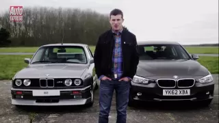 BMW E30 M3 vs BMW 320d - Auto Express