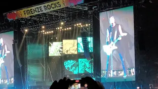 Metallica - For Whom the Bell Tolls (live Firenze Rocks June 19, 2022) Kirk has trouble getting up