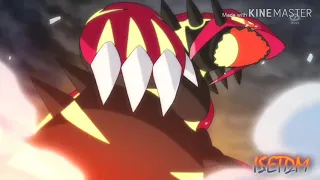 Mega Rayquaza VS Primal Kyogre VS Primal Groudon VS Deoxys the Legendary battle