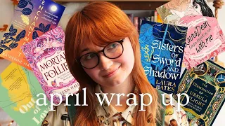 📖 all the books I read in april 🌷 historical fiction, a break up book and some disappointments 🌧