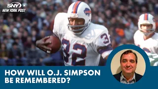 What will O.J. Simpson be remembered for most?