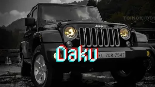 Thar attitude song 'daku' #attitude #car