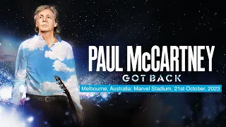 Paul McCartney Live at Marvel Stadium, Melbourne, Australia - 21/10/23