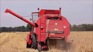 Deutz-Fahr M1002 bei der Gersten Ernte 2022.