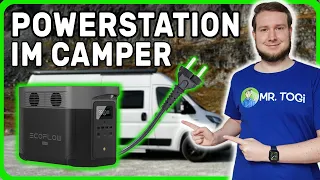 POWERSTATION in WOHNMOBIL integrieren! 🔋🚐 SO GEHT'S mit SCHALTPLAN! Van & CAMPER Elektrik