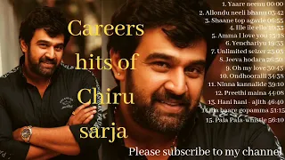 Career hits of Chiranjeevi Sarja | Best of chiranjeevi sarja | Kannada songs | shaane top agavle