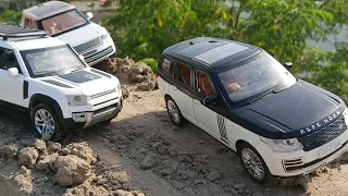diecast land Rover cars test in different places 😯😮|places|different