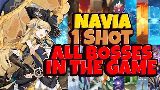 Can A C6 Navia One Shot Every Boss In The Game?