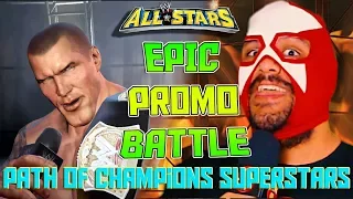 EPIC PROMO BATTLE - WWE All Stars Path of Champions Superstars Randy Orton Part 2