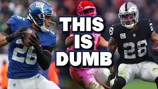 Why Does the NFL Hate Running Backs?