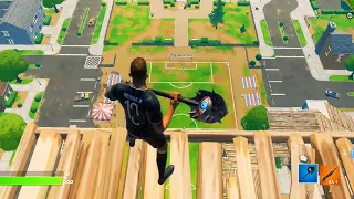 Neymar marcando golaços no Fortnite pra trazer sorte pro Brasil ⚽🇧🇷