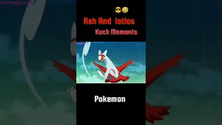 A few moments between Ash and Latios Pokemon master #shorts #pokemon