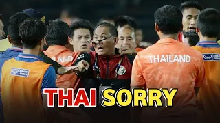 Finally, the Thai FA apologized for the SEA Games final brawl