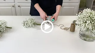 How to Make a Baby’s Breath Garland