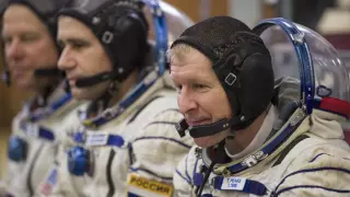 Astronaut Tim Peake - Looking down at planet Earth