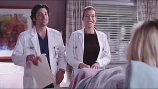 Addison and Derek being iconic exes for 2 minutes