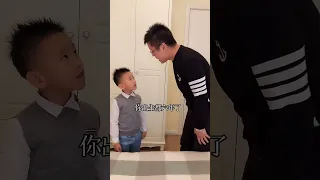 这孩子的回答神了！把爸爸怼的哑口无言！#Shorts