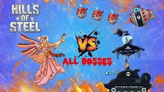 Hills Of Steel _ New Tank  VALKYRIE UNLOCKED _ Upgrade to MAX _ ALL Bosses _ gameplay