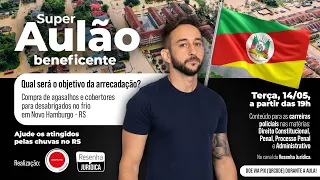 LIVE: AULÃO BENEFICENTE RIO GRANDE DO SUL COM ANA FATTO CONCURSOS