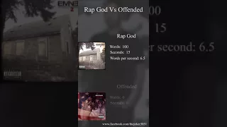 Eminem Rap God Vs Offended