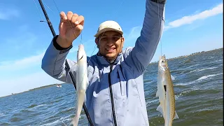 GRAN PESCA DE PEJERREY EN LA LAGUNA CUERO DE ZORRO// JUNTO A LA EXCURSION DE CARAZA PESCA!!