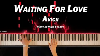 Avicii - Waiting for love | Tutorial piano cover by Hugo Segado